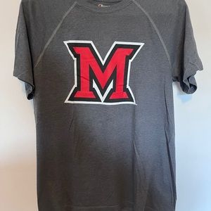 Miami University of Ohio Men’s Cut Spirit Wear Shirt Size Medium